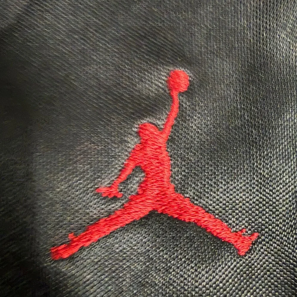 Jordan Warmup Shirt Mens XL Black Green Satin Jumpman Basketball Shooting
